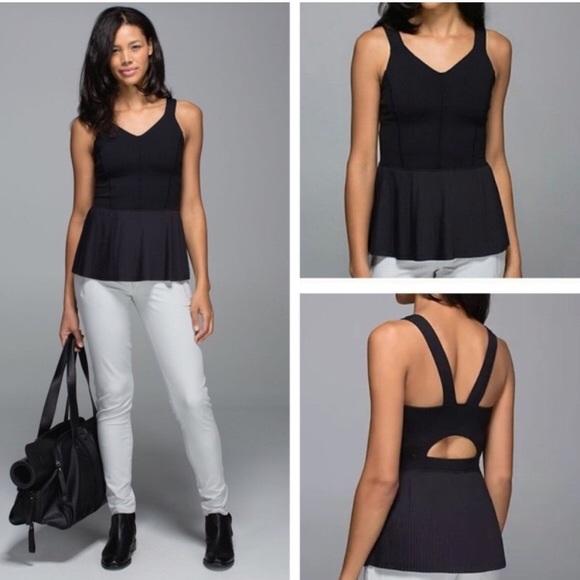lululemon peplum tank